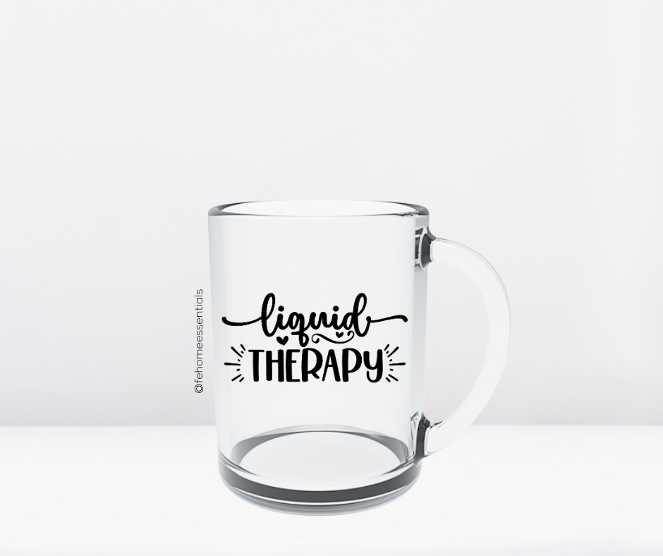 Liquid Therapy Glass Mug