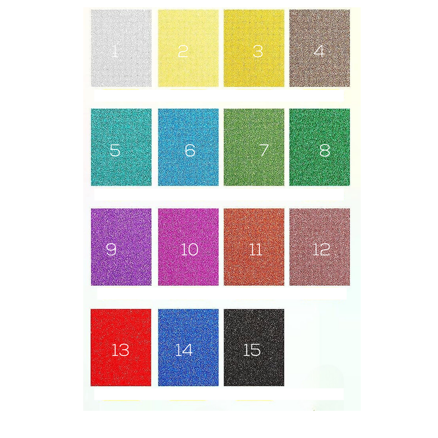 Glitter Cardstock Paper 8.3 x 11.7