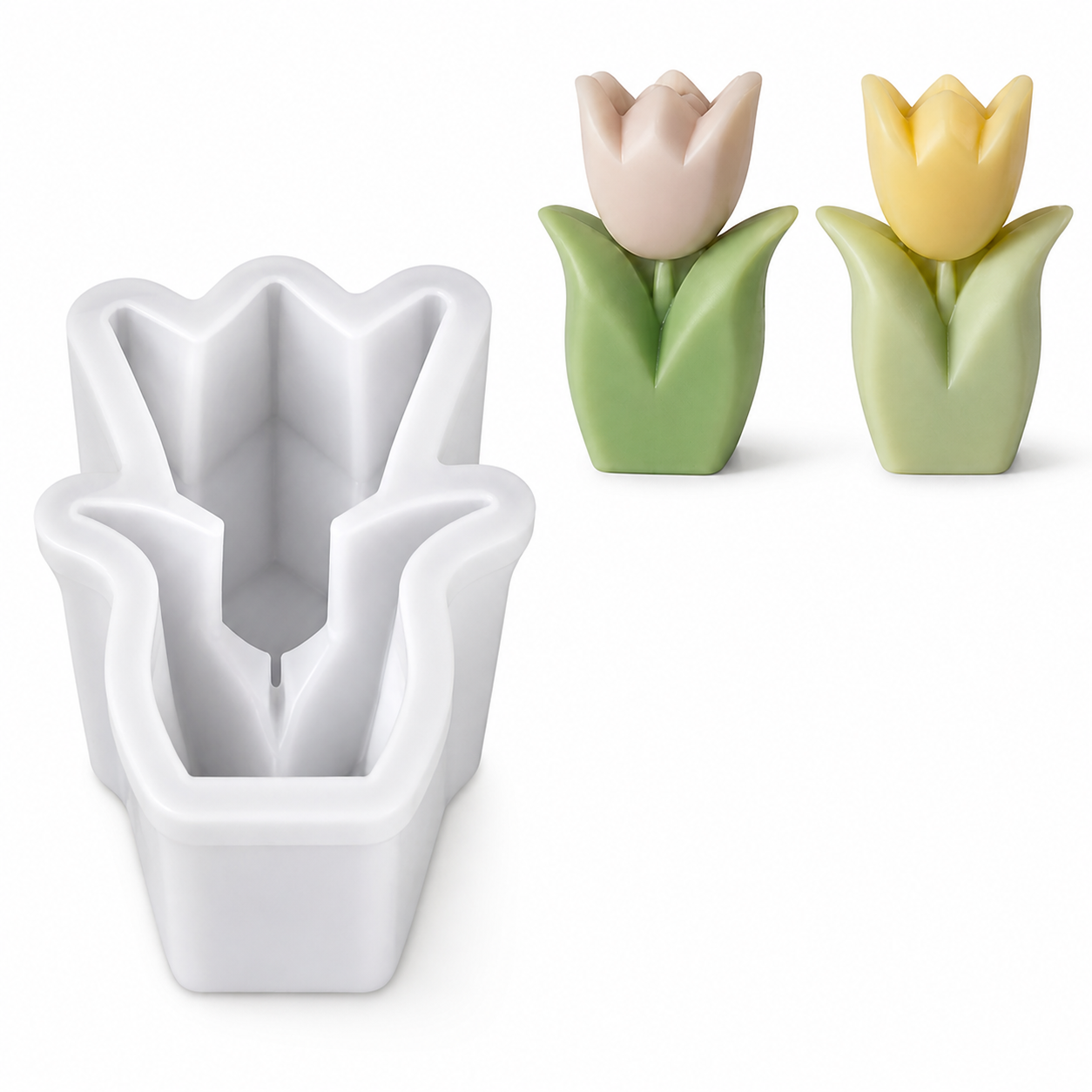 Tulip silicone mold