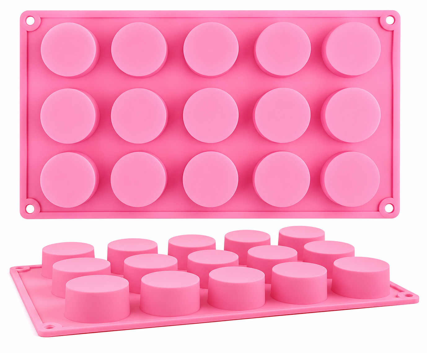 15-Cavity circular mold