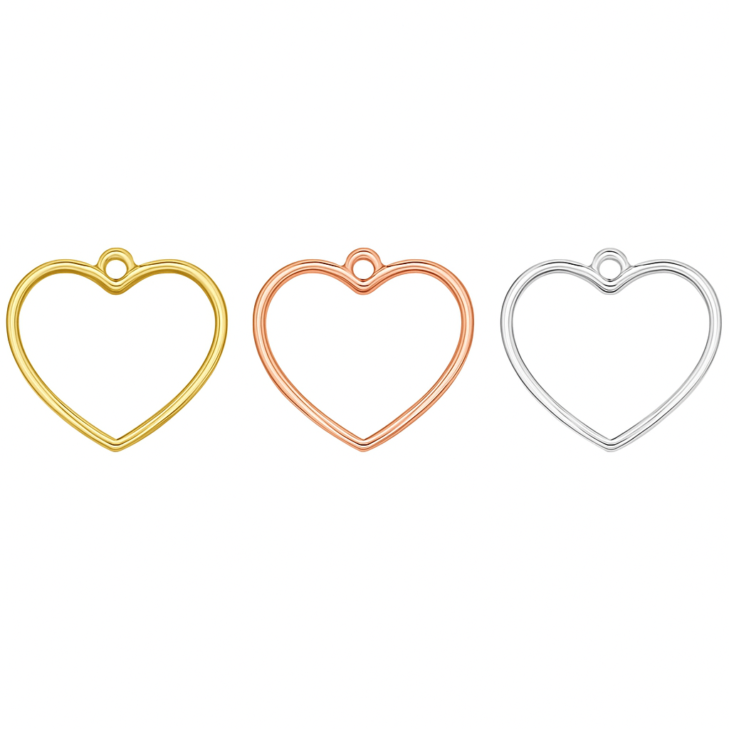 Hollow Heart Pendant