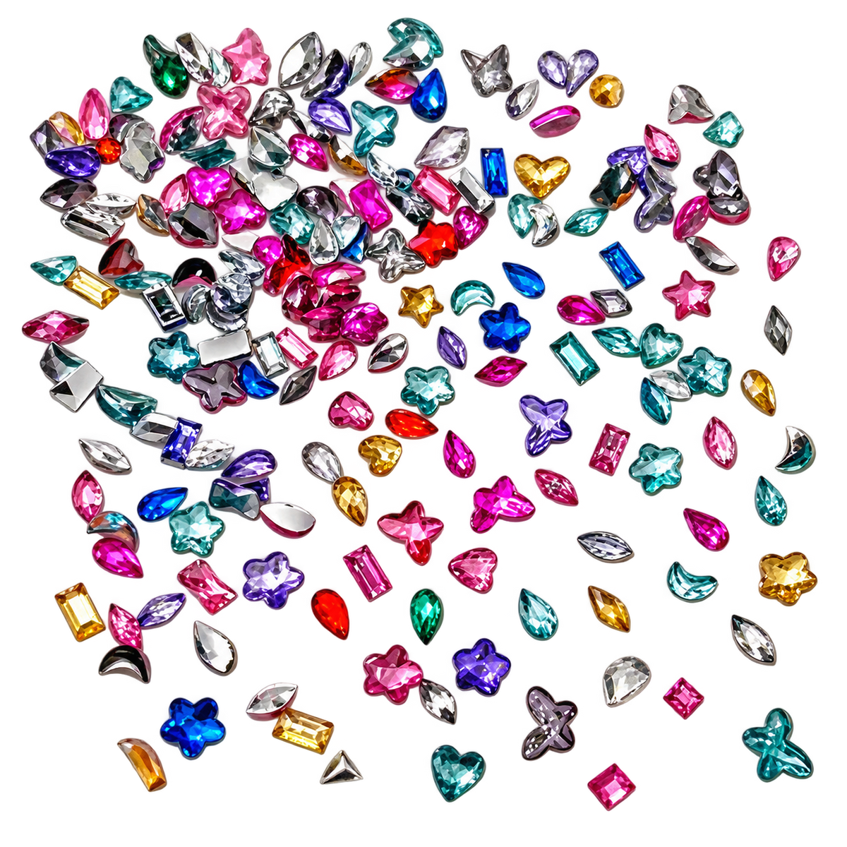 Flatback Irregular Gems rhinestones