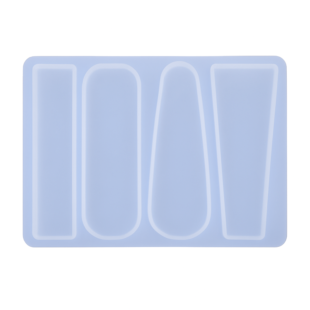 Hair pin resin molds