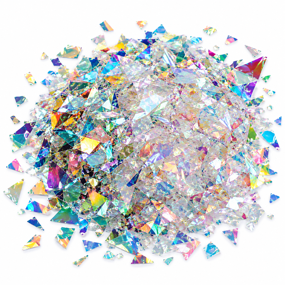 Holographic shredded confetti