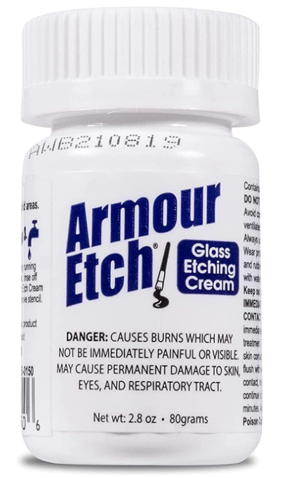 Armour Glass Etching Cream