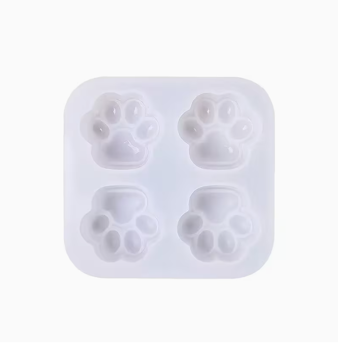 Small paw silicone mold