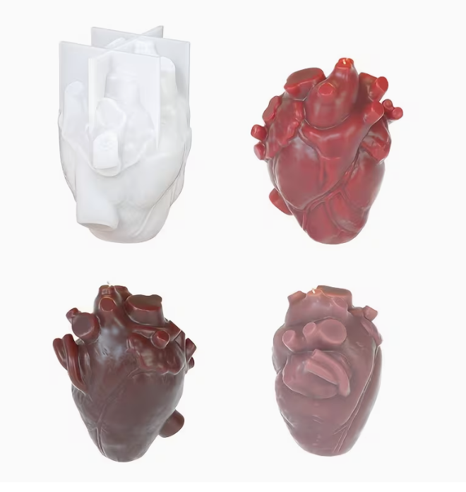 3D heart mold