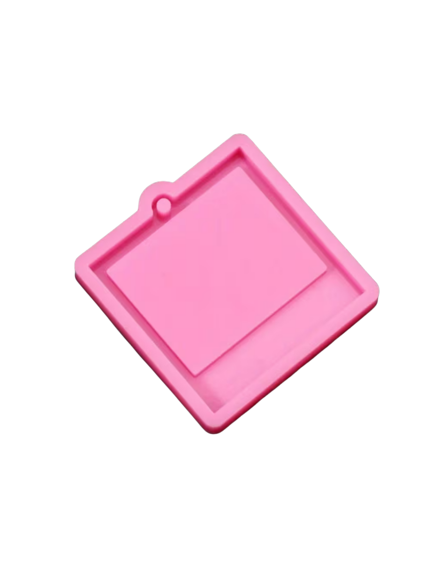 Photo frame keychain silicone mold