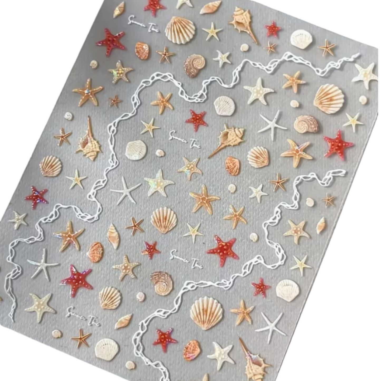 Summer Ocean mini decals
