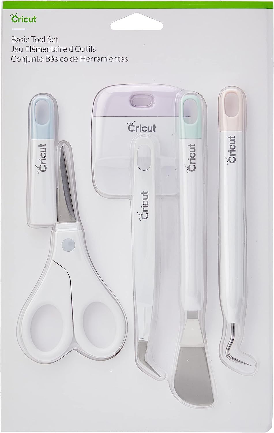 Cricut Basic Tool Set - 5 - Piece Precision Tool Kit - Five Elements Home Essentials