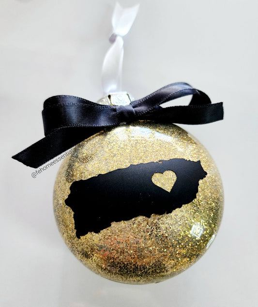 100x35 Esfera navideña PR - Five Elements Home Essentials