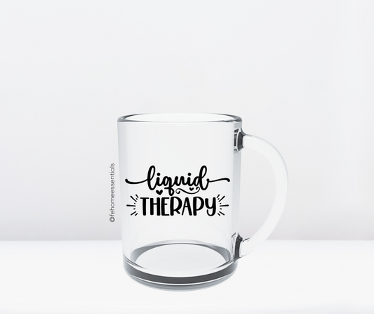 Liquid Therapy Glass Mug