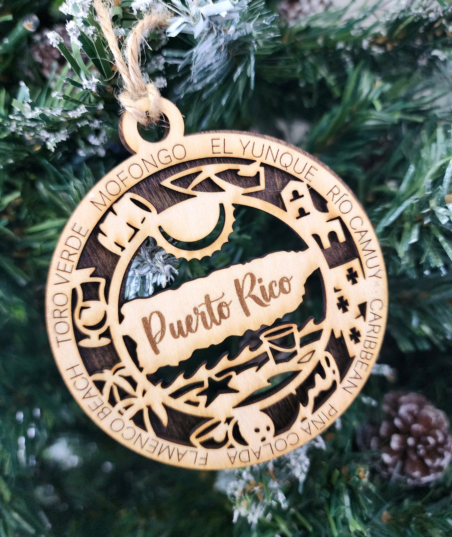 Puerto Rico Ornament