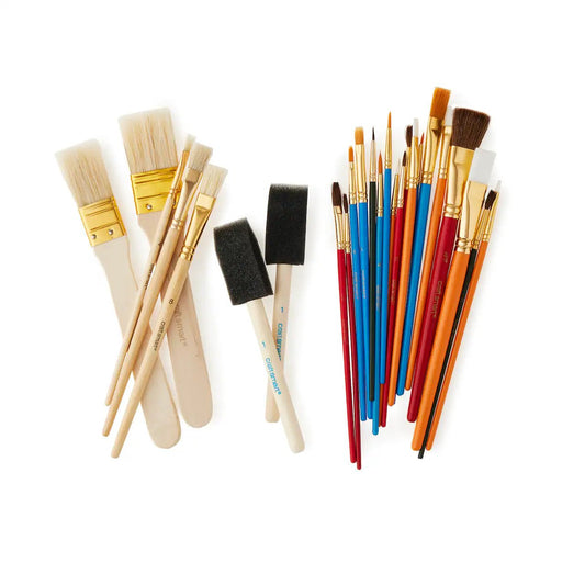 25 ct. Mixed Brush Set - Five Elements Home Essentials