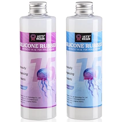 Silicone Mold Making Kit-Translucent Silicone Rubber Non-Toxic