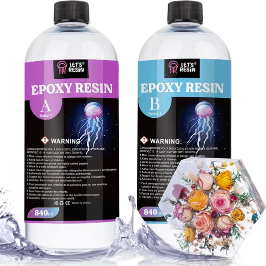 64 oz Clear Epoxy Resin Kit