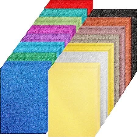 Glitter Cardstock Paper 8.3 x 11.7