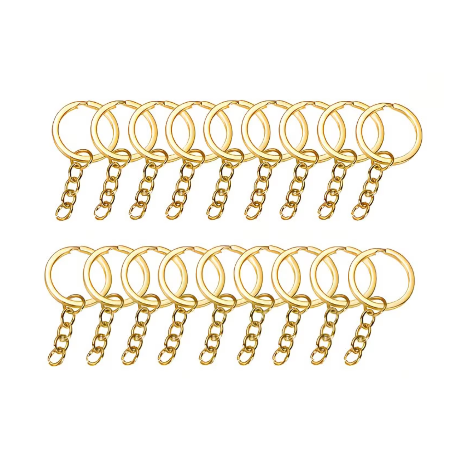 Flat Keychain ring Set