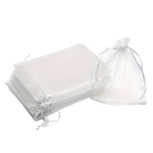White Organza Gift Bags