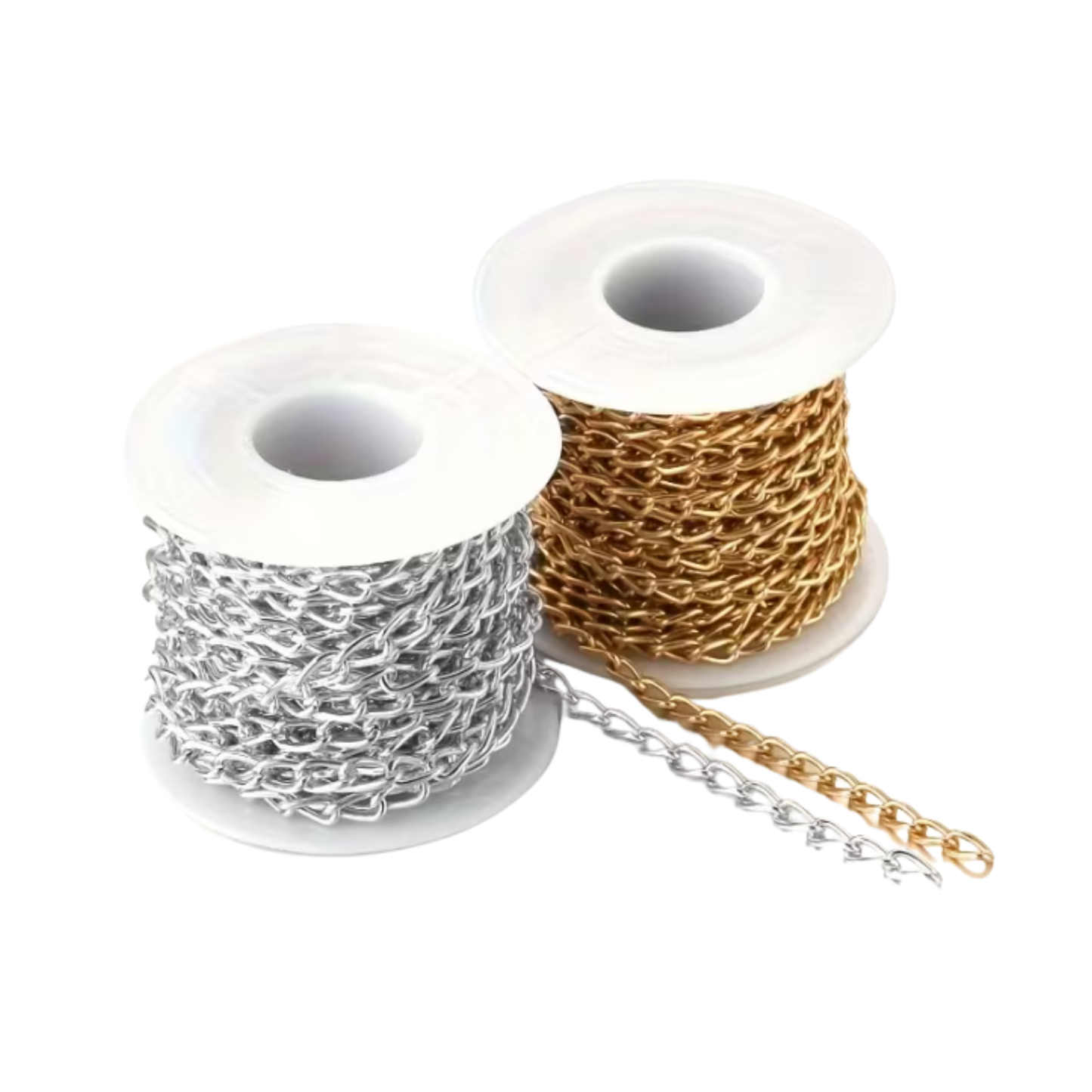 Aluminum Oval Cross Chain