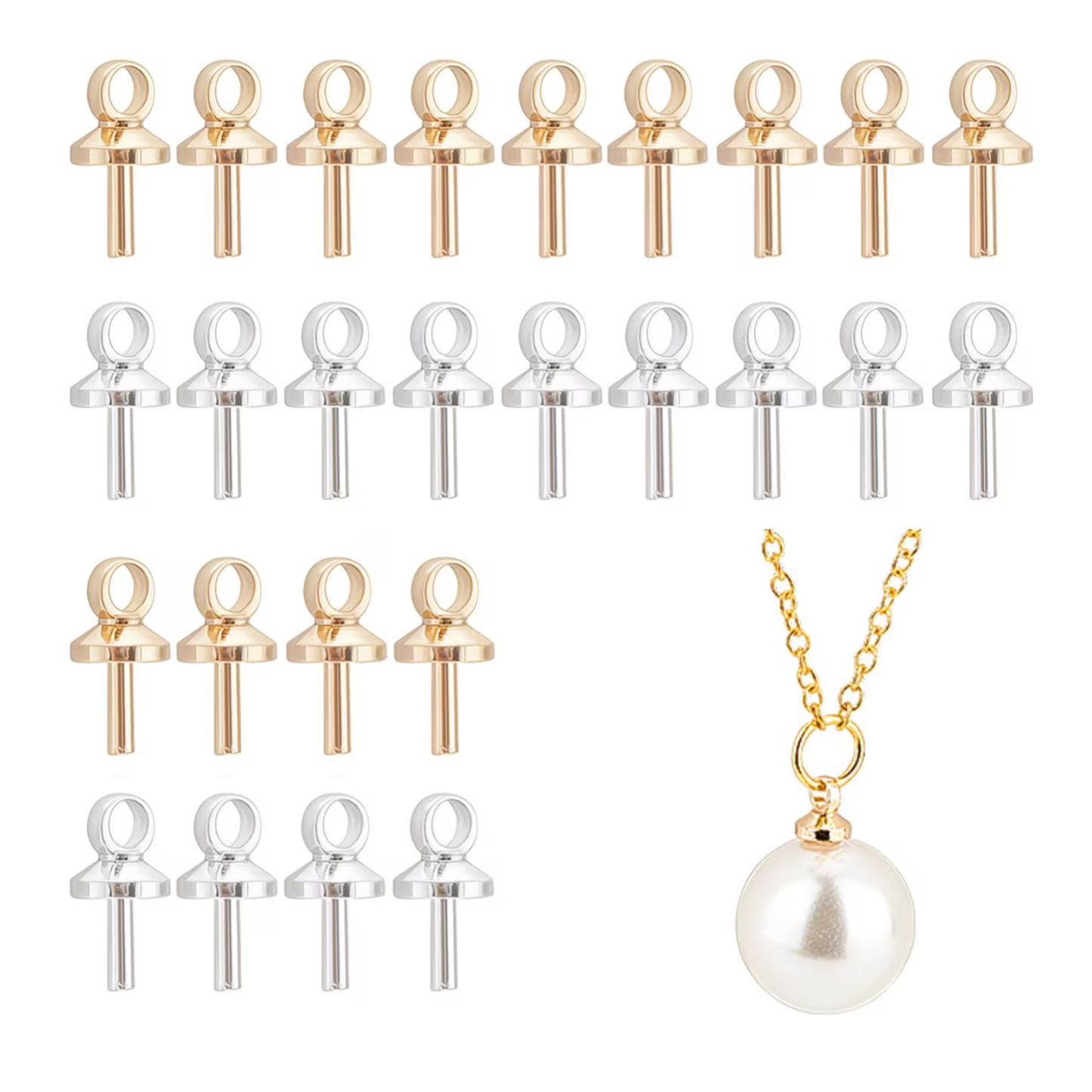 Pendant peg bail