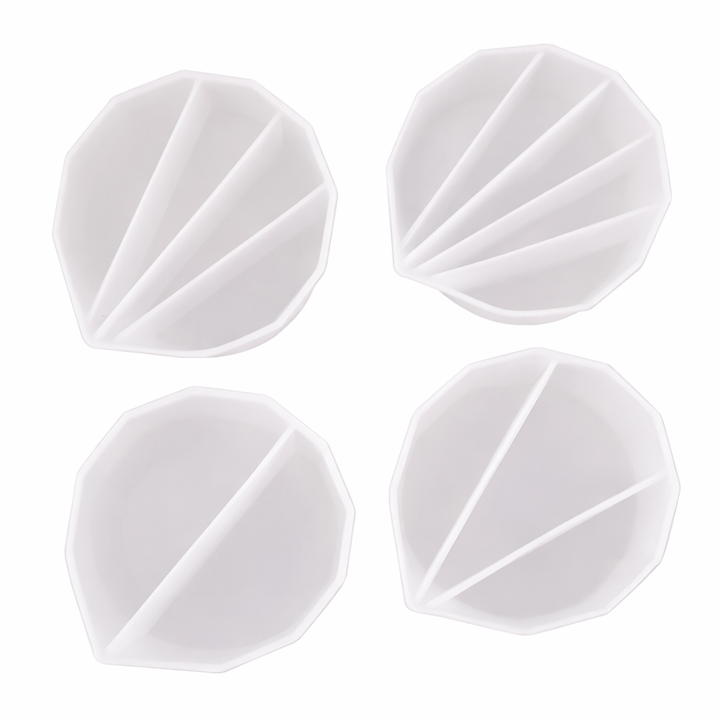 Silicone Flow Divider Cups – 2 to 5 Zone Mixing Cups
