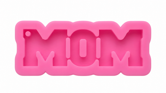 Mom keychain silicone mold