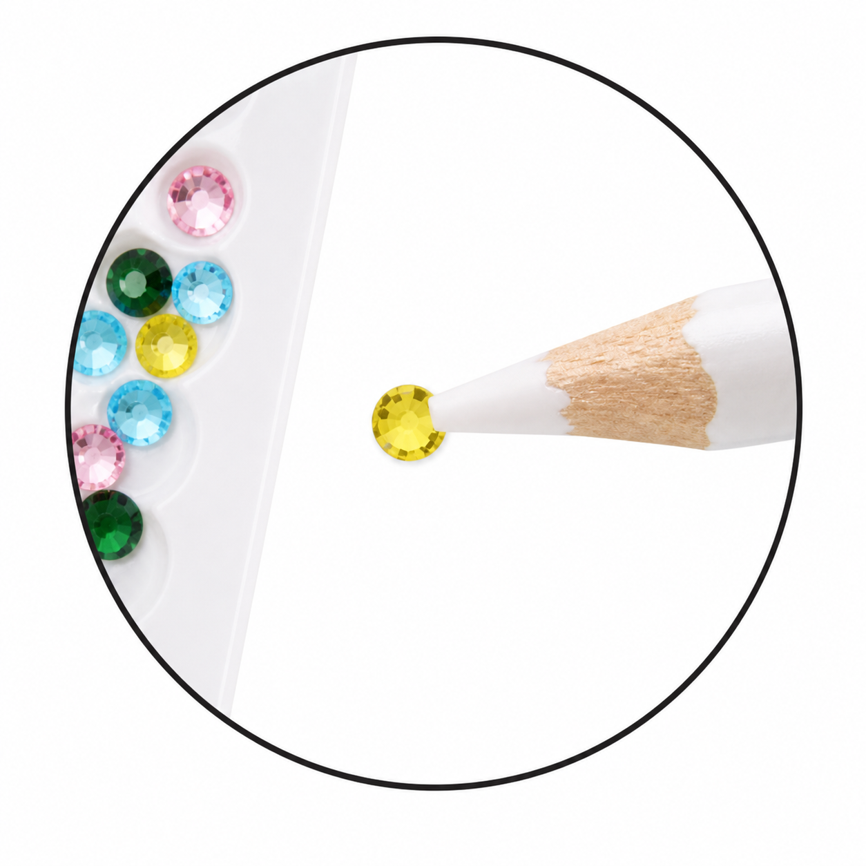 Rhinestone Pickers Wax Pencil
