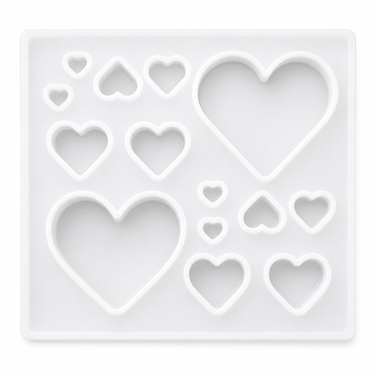 Heart-Shaped silicone mold