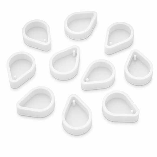 Teardrop Shape Silicone Pendant Molds