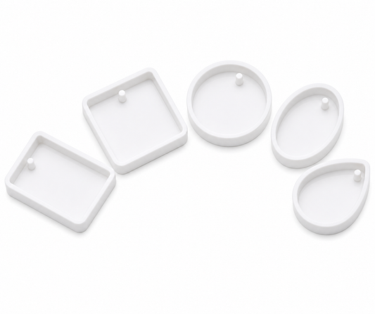 5pcs Pendant silicone mold