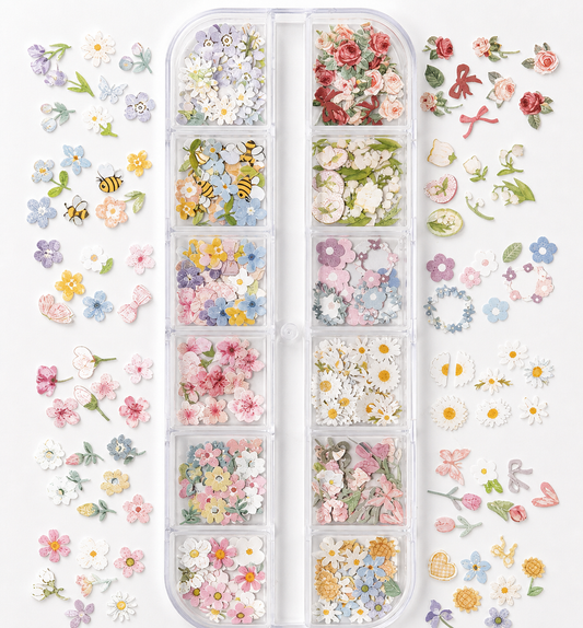 Flower confetti decor