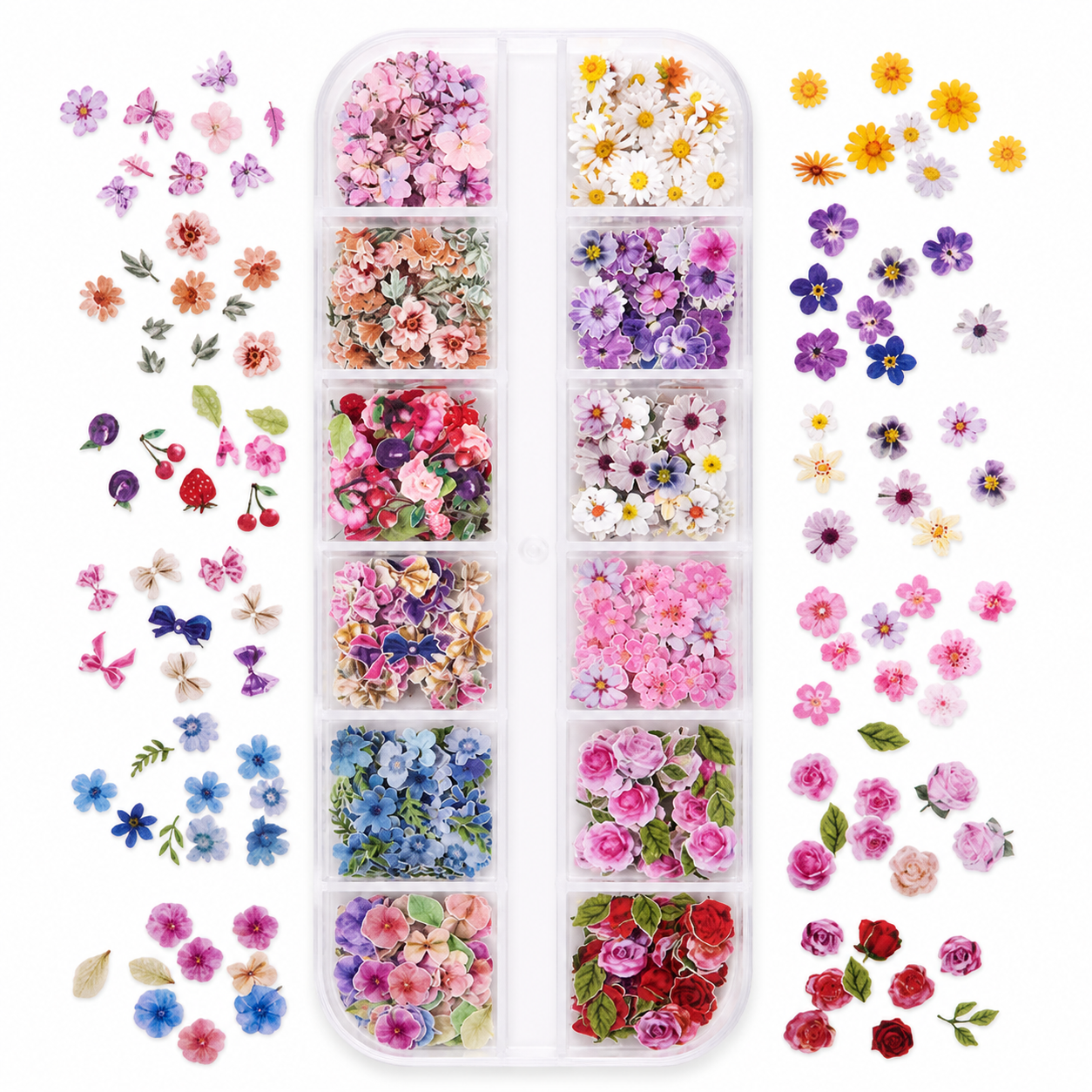 Mini 3d flowers