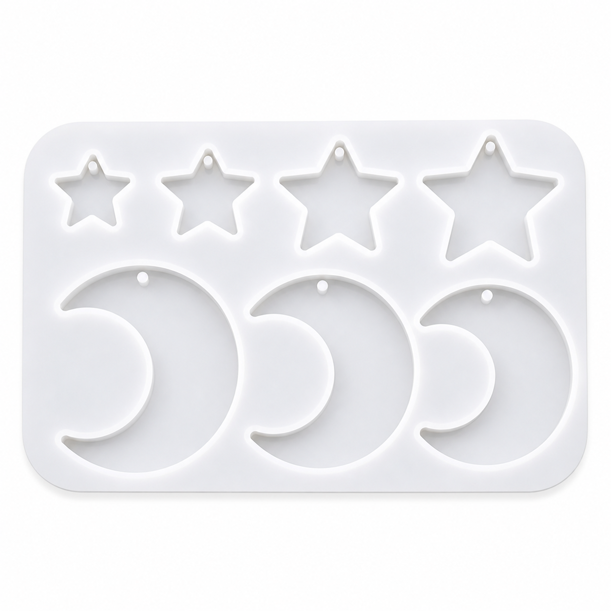 Moon and Star silicone mold