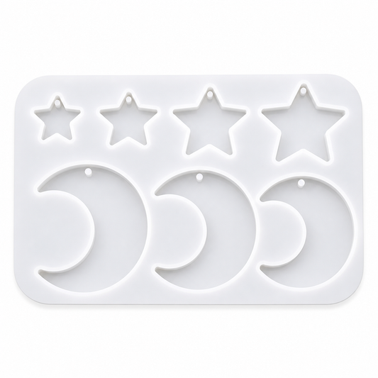 Moon and Star silicone mold