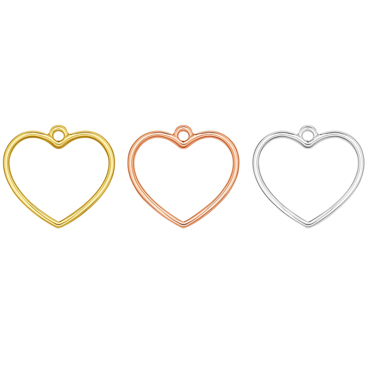 Hollow Heart Pendant