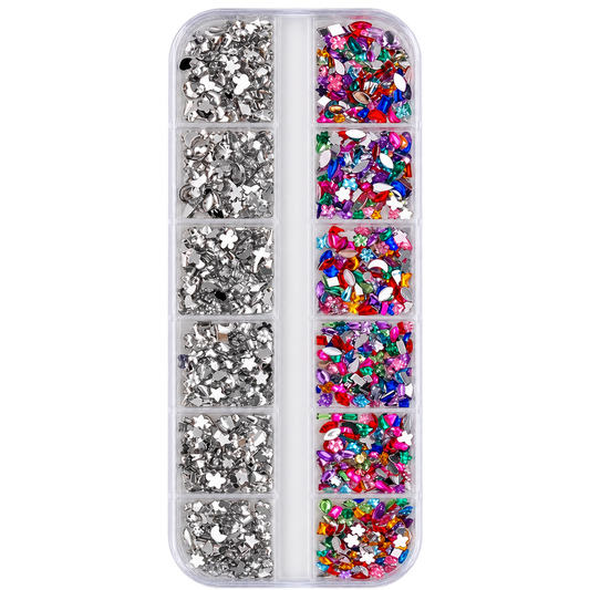 Flatback Irregular Gems rhinestones