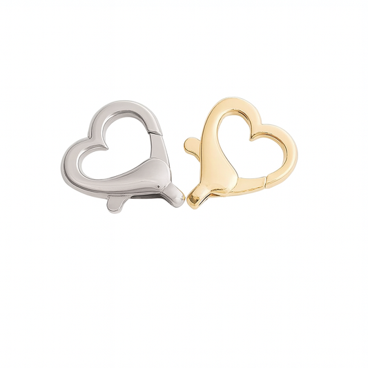 Heart lobster clasp