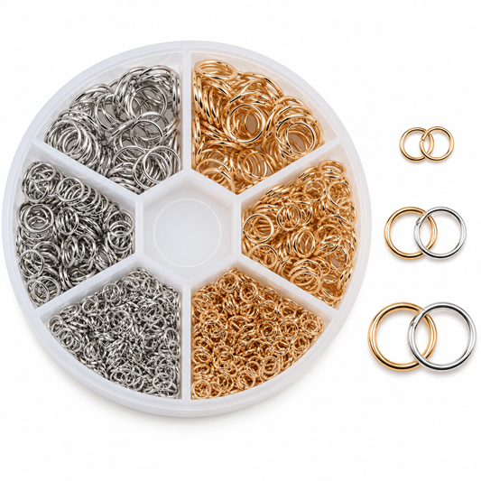 Multi-Size Open Jump Ring Set