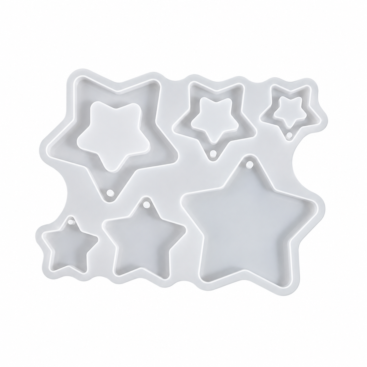 6-1 Star pedant silicone mold