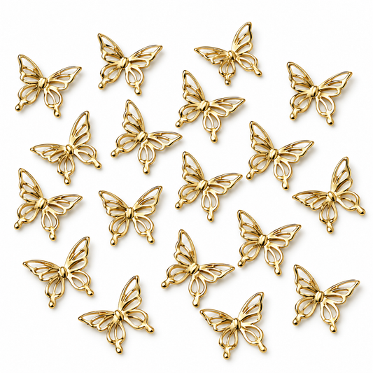 3d Butterfly charm