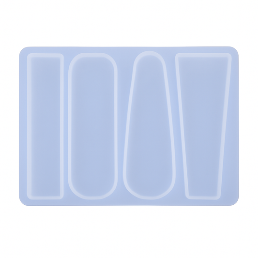 Hair pin resin molds