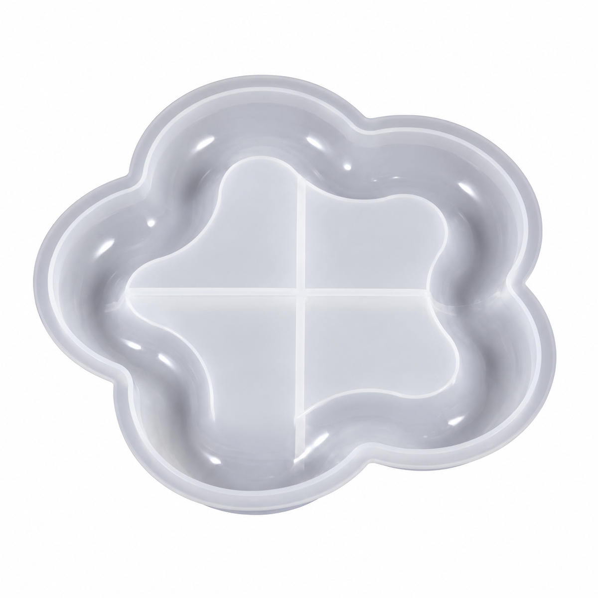 Flower tray silicone mold