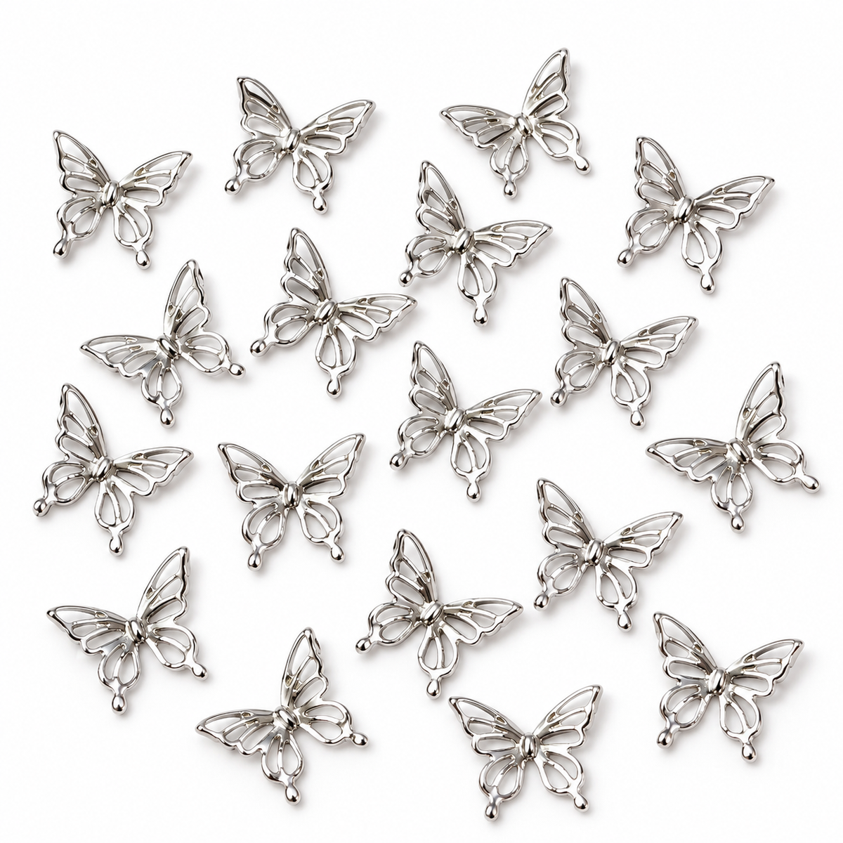 3d Butterfly charm