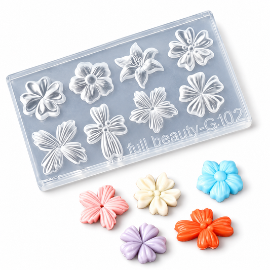 Molde de flor en miniatura