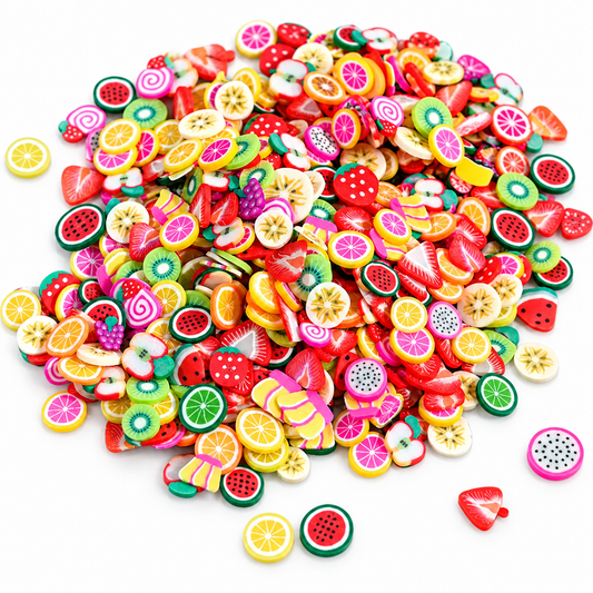 Fruit clay slices