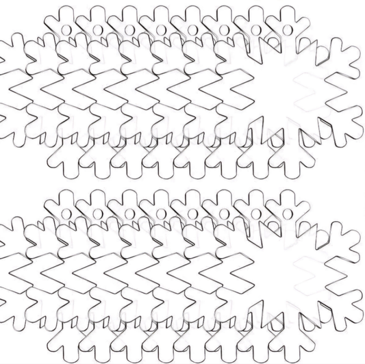 Acrylic snow flake blank