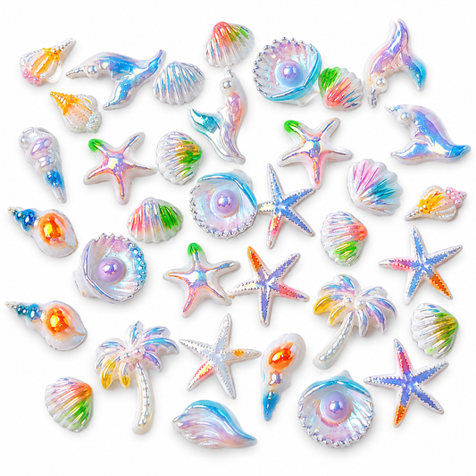 Ocean Iridescent Mini Flat-Back Rhinestones