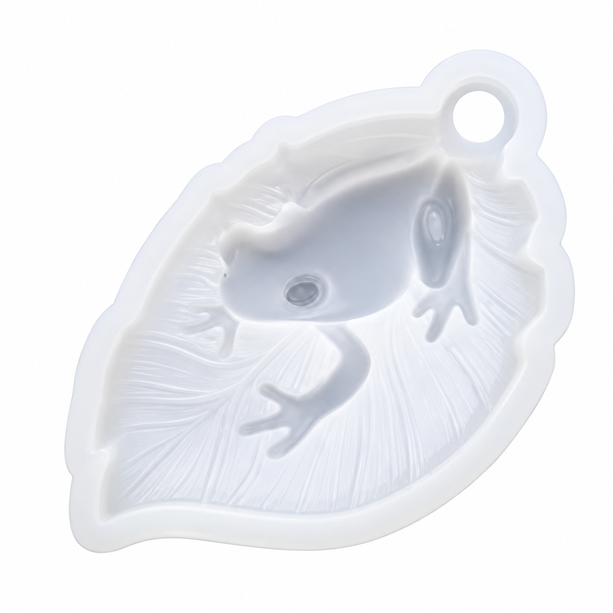 Frog keychain silicone mold