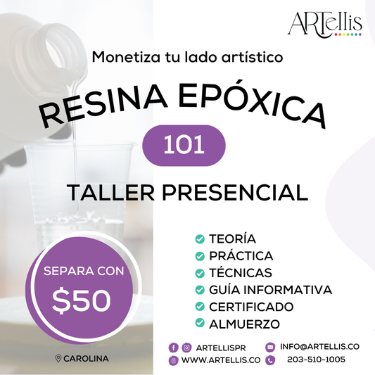 Depósito Taller Resina Epóxica 101
